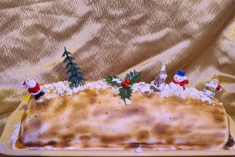 Cliquez pour zoomer ! Bûche au citron meringuée Thermomix par Caroluche