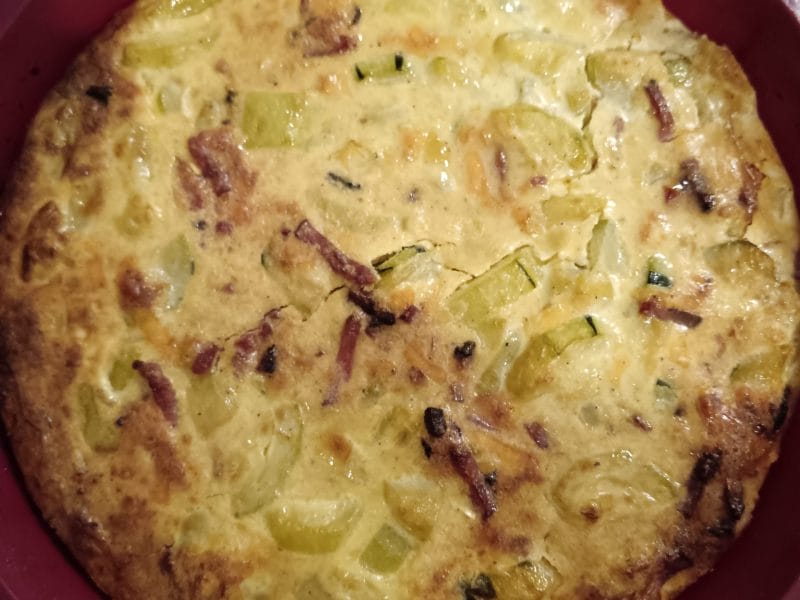 Cliquez pour zoomer ! Tortilla de courgettes Thermomix par heloise_92