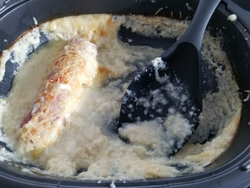 Cliquez pour zoomer ! Gratin de poireau au jambon Thermomix par Breng