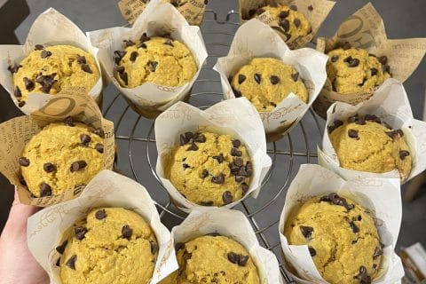 Cliquez pour zoomer ! Banana bread à la patate douce Thermomix par stephmcs