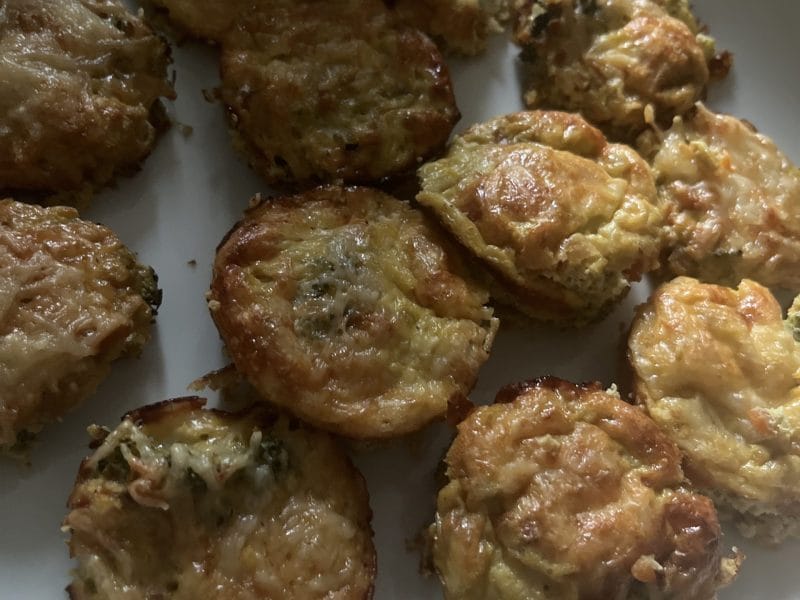 Cliquez pour zoomer ! Bouchées brocoli lardons Thermomix par Amawenn