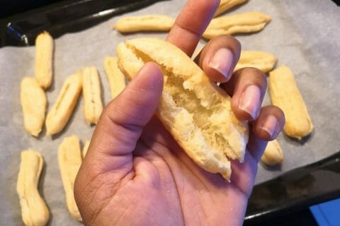 Cliquez pour zoomer ! Mini éclairs au saumon fumé Thermomix par Leone