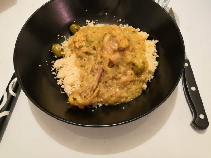 Tajine de poulet aux olives Cookomix