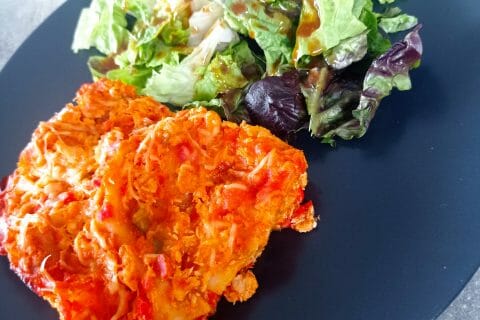 Cliquez pour zoomer ! Lasagnes au poulet et poivrons Thermomix par MllxLauriane