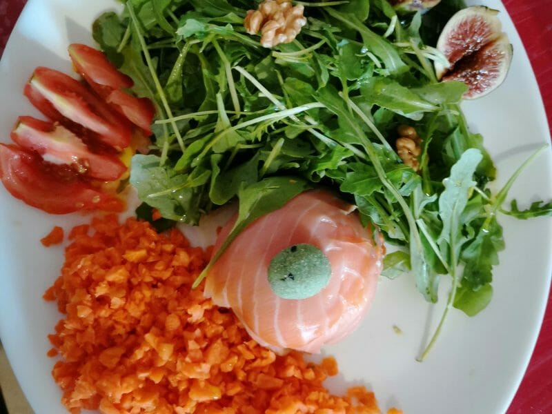 Cliquez pour zoomer ! Dôme de saumon cœur fondant Thermomix par angelita30