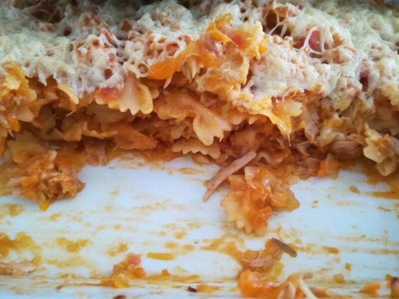 Cliquez pour zoomer ! Macaronis au thon Thermomix par Ingrid08300