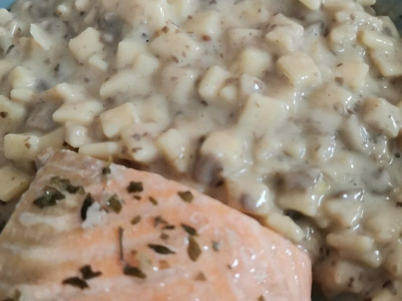 Cliquez pour zoomer ! Risotto de crozets et champignons Thermomix par Ingrid08300