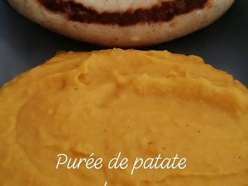 Cliquez pour zoomer ! Purée de patates douces au lait de coco Thermomix par Ingrid08300