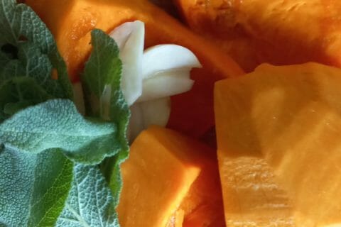 Cliquez pour zoomer ! Fusilli à la crème de potimarron et gorgonzola Thermomix par Ingrid08300