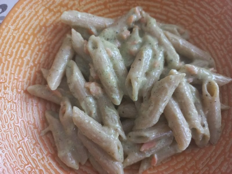 Cliquez pour zoomer ! Farfalle à la crème de courgettes Thermomix par Ingrid08300
