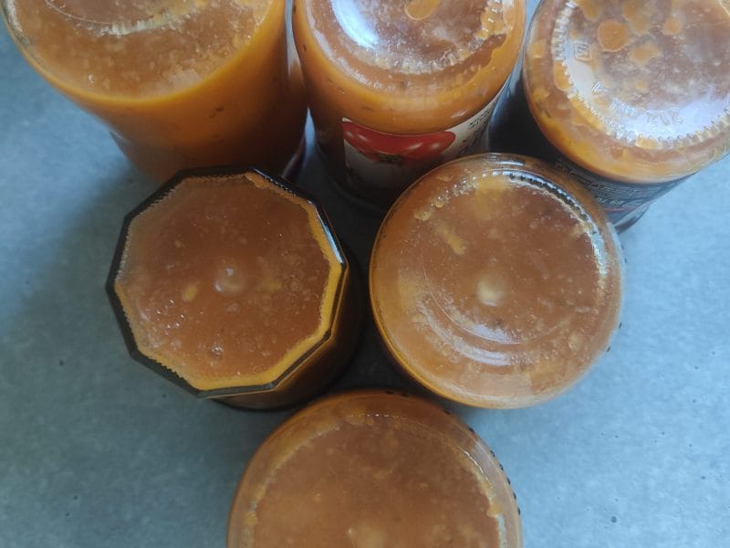 Cliquez pour zoomer ! Sauce tomate aux carottes et au basilic Thermomix par Vero21380