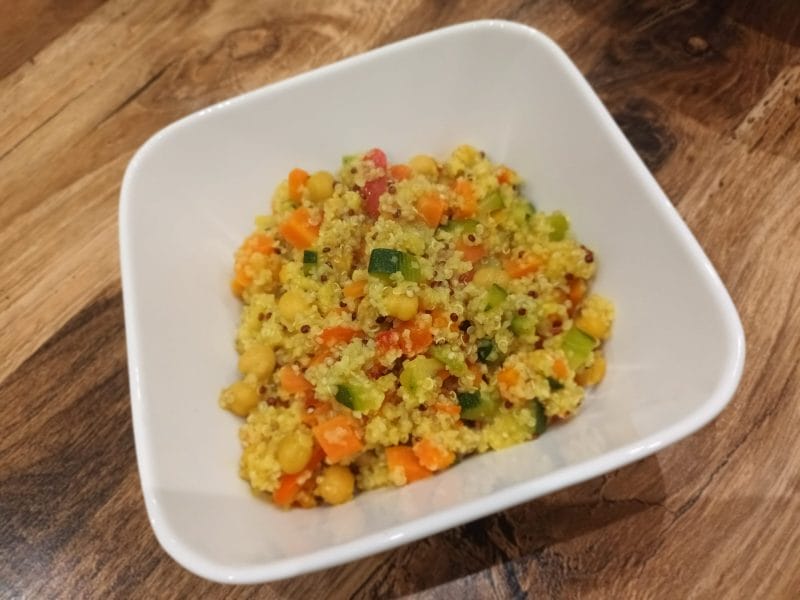 Cliquez pour zoomer ! Bowl méditerranéen aux légumes et céréales Thermomix par lolomickey2009