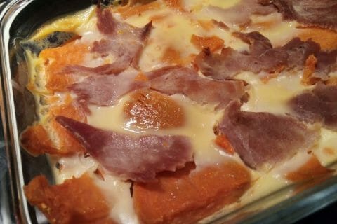 Gratin de patates douces au Thermomix