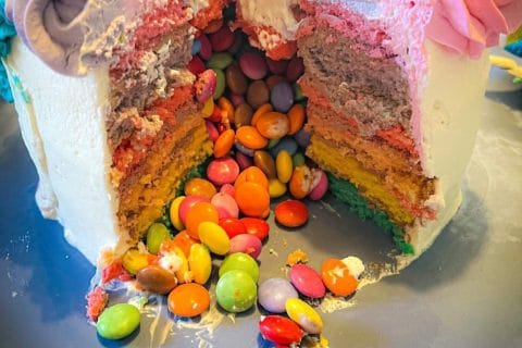 Cliquez pour zoomer ! Layer cake Kinder Bueno Thermomix par Lea09