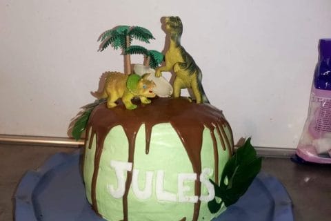 Cliquez pour zoomer ! Layer cake Kinder Bueno Thermomix par Lea09