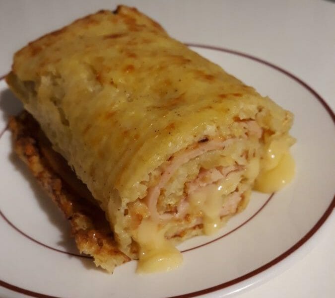 Cliquez pour zoomer ! Roulé de pommes de terre, jambon et reblochon Thermomix par Maissa-73
