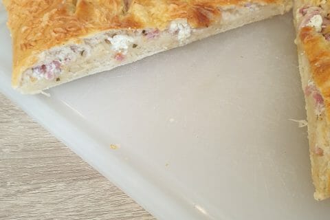 Cliquez pour zoomer ! Fougasse chèvre et lardons Thermomix par Lily_gateaux_en_folie