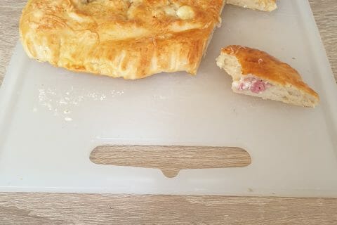 Cliquez pour zoomer ! Fougasse chèvre et lardons Thermomix par Lily_gateaux_en_folie