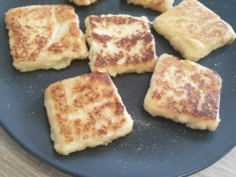 Cliquez pour zoomer ! Griesknepfle – Galettes de semoule alsaciennes Thermomix par Lily_gateaux_en_folie