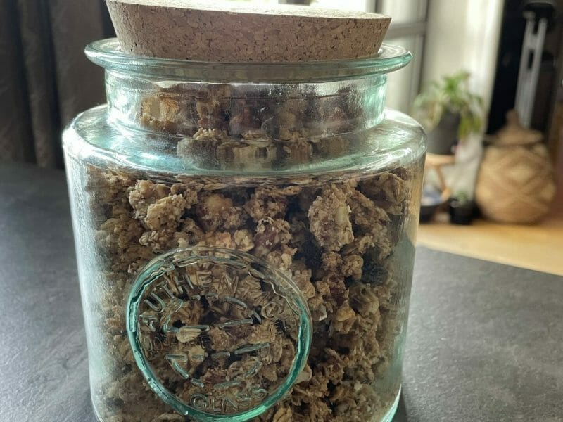 Cliquez pour zoomer ! Granola dattes et banane Thermomix par Sab_Cook