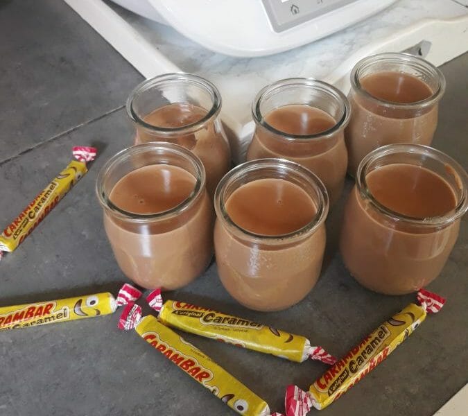 Cliquez pour zoomer ! Crème dessert au carambar Thermomix par Fac7