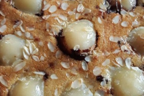 Cliquez pour zoomer ! Tarte poires et chocolat au Thermomix