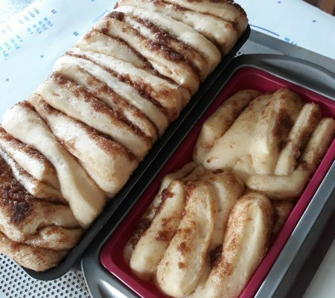 Cliquez pour zoomer ! Brioche à effeuiller à la cannelle Thermomix par Fac7