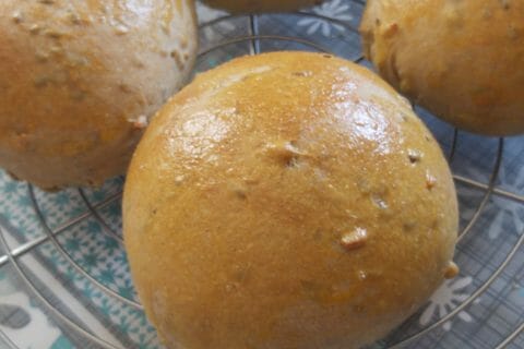 Cliquez pour zoomer ! Pains hamburger au Thermomix