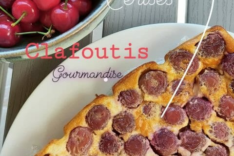 Cliquez pour zoomer ! Clafoutis aux cerises au Thermomix