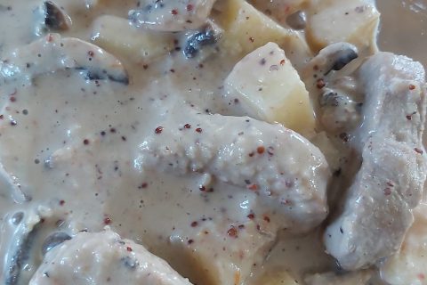 Cliquez pour zoomer ! Filet mignon à la moutarde au Thermomix