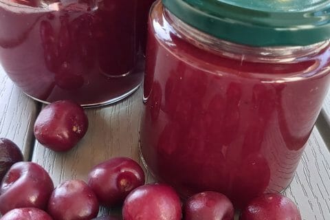 Cliquez pour zoomer ! Confiture de cerises au Thermomix