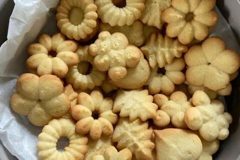Cliquez pour zoomer ! Sablés à la presse à biscuits Thermomix par Fac7