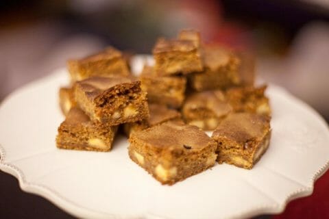 Cliquez pour zoomer ! Carrés spéculoos et chocolat blanc au Thermomix