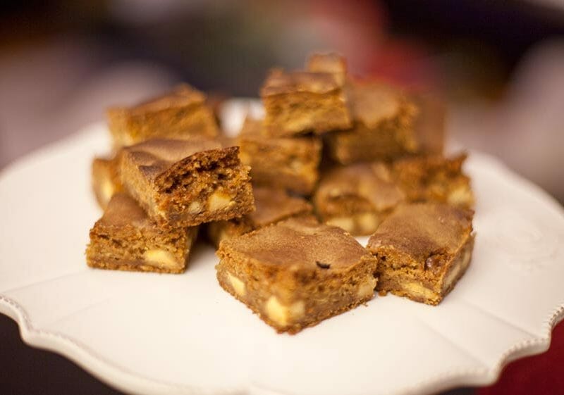 Cliquez pour zoomer ! Carrés spéculoos et chocolat blanc Thermomix par Tatamix