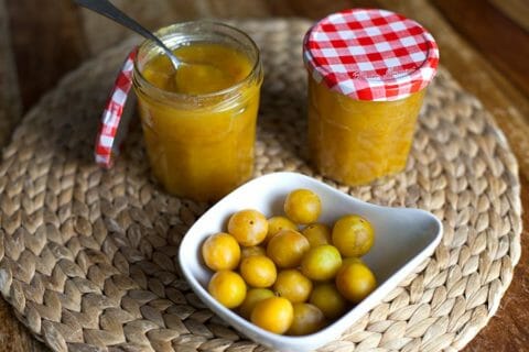 Cliquez pour zoomer ! Confiture de mirabelles au Thermomix