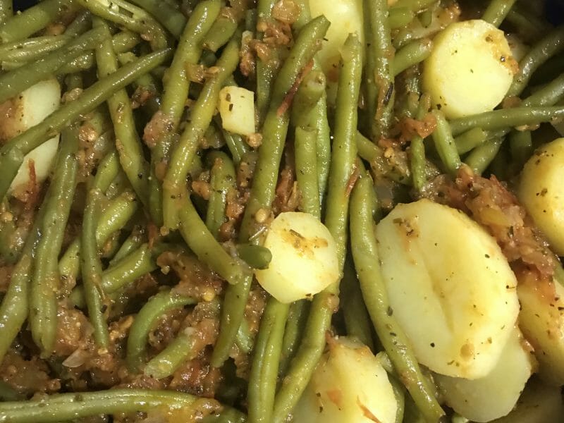 Cliquez pour zoomer ! Haricots verts à l’italienne Thermomix par maad