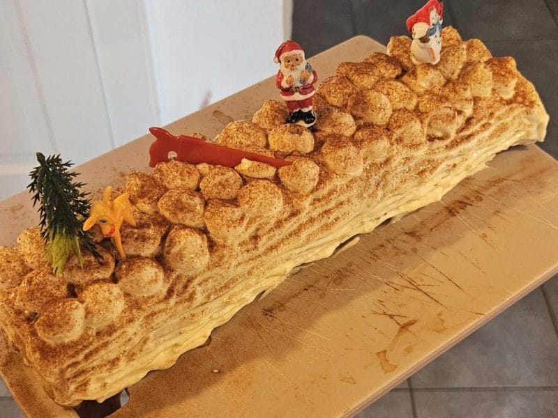 Cliquez pour zoomer ! Bûche Tiramisu Thermomix par shawah