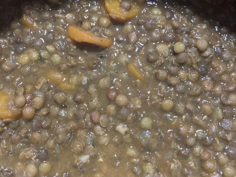 Cliquez pour zoomer ! Soupe de lentilles – 3dess Thermomix par Faust