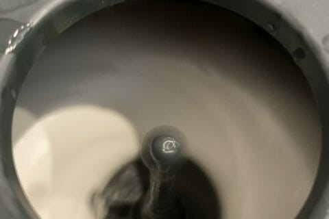 Cliquez pour zoomer ! Mousse au chocolat au jus de pois chiche Thermomix par Faust