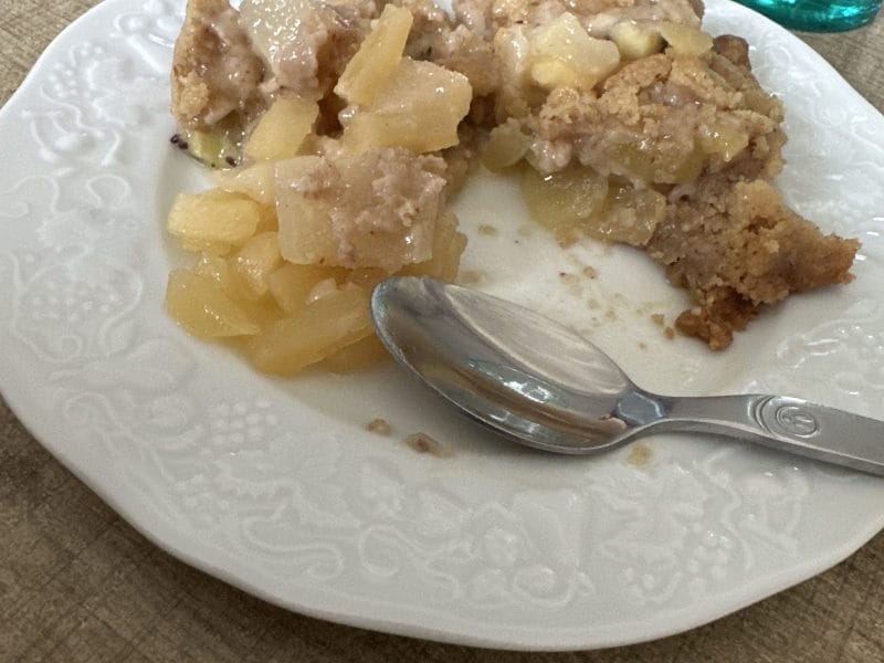 Cliquez pour zoomer ! Crumble pommes poires kiwis Thermomix par maa22