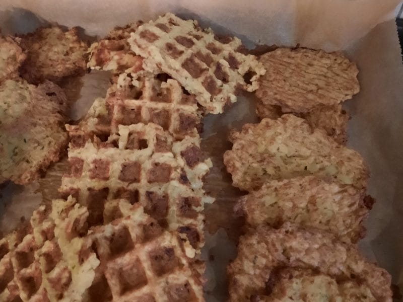 Cliquez pour zoomer ! Galettes de pommes de terre au four Thermomix par Chnoukette57