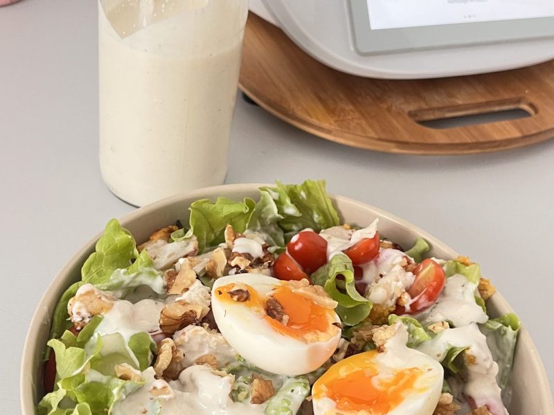 Cliquez pour zoomer ! Salade César Thermomix par sissiht