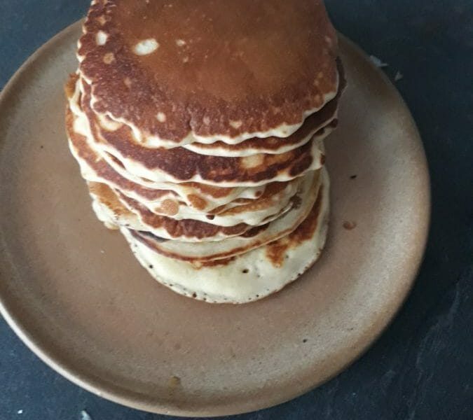 Cliquez pour zoomer ! Pancake myrtilles et pépites de chocolat Thermomix par hellokitty93