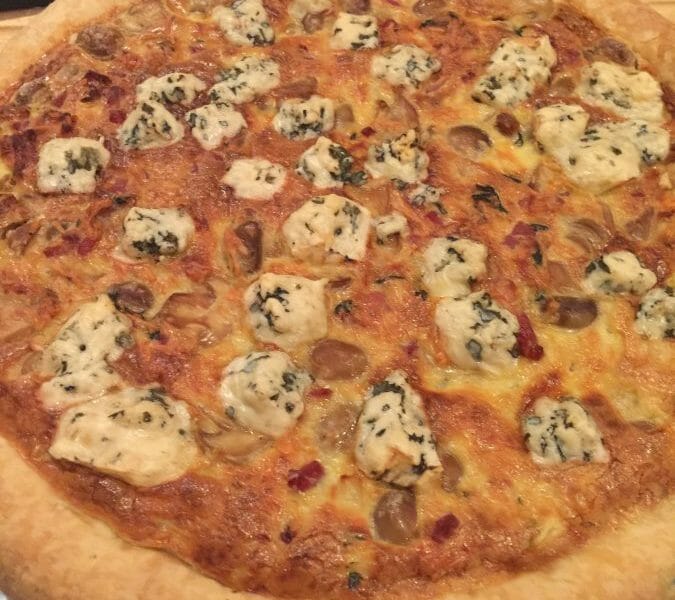 Cliquez pour zoomer ! Tarte champignons et lardons Thermomix par Coralie67