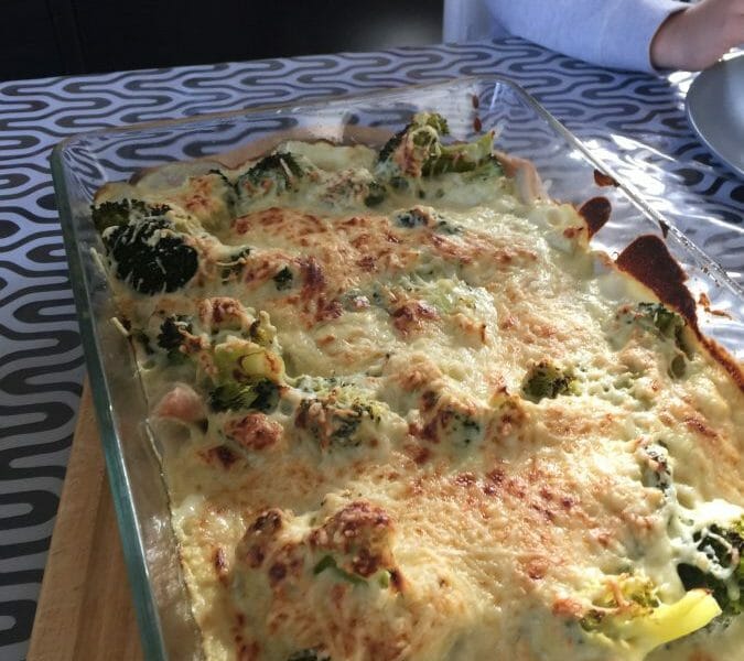 Cliquez pour zoomer ! Gratin de poulet et brocolis Thermomix par Coralie67