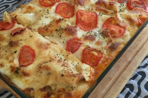 Cliquez pour zoomer ! Lasagnes épinards et chèvre Thermomix par Coralie67