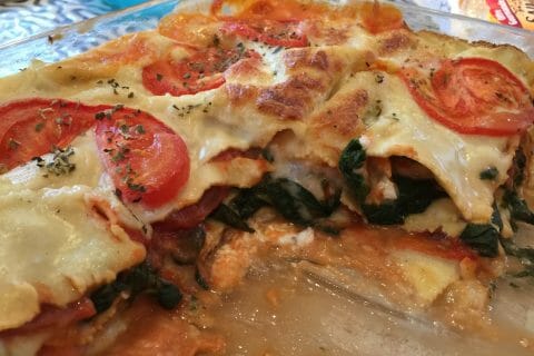Cliquez pour zoomer ! Lasagnes épinards et chèvre Thermomix par Coralie67