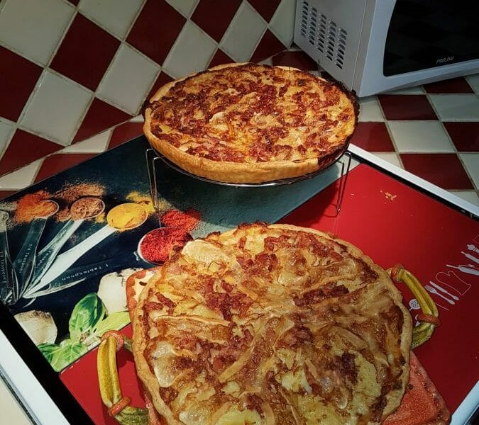 Cliquez pour zoomer ! Tarte aux pommes de terre et lardons Thermomix par papapy83