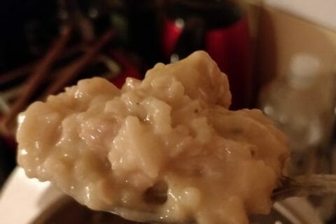 Cliquez pour zoomer ! Risotto poulet et champignons au Thermomix