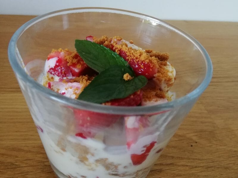 Cliquez pour zoomer ! Tiramisu aux framboises et spéculoos Thermomix par jb59community